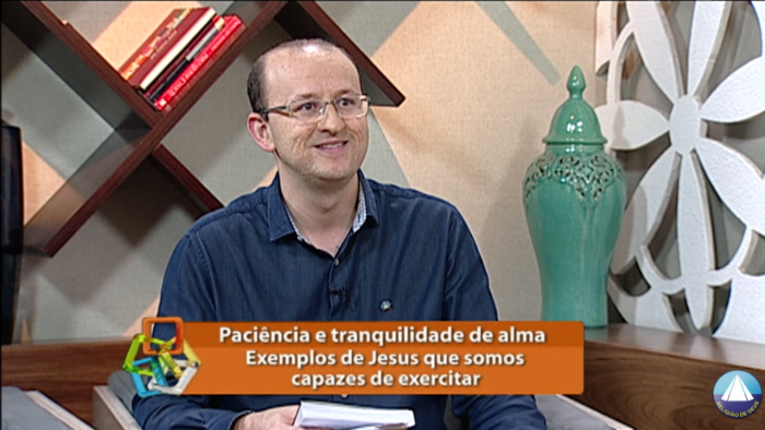 Paciência e tranquilidade de alma - Quadro Jesus e a saúde no lar